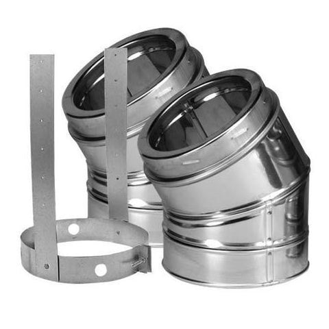 Stainless Steel DuraTech: Elbow Kit- 30 Degree Off Sets