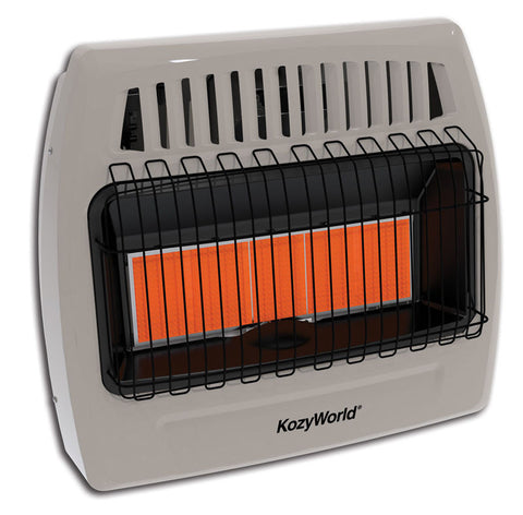 Kozy World Vent Free Gas Wall Hung Heaters: Infrared