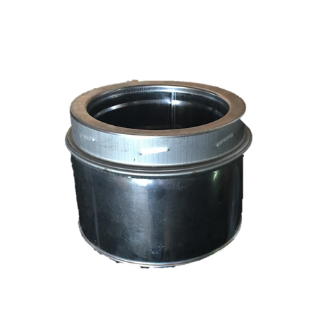 Stainless Steel DuraTech: 6" Section Stainless Steel Double Wall Pipe