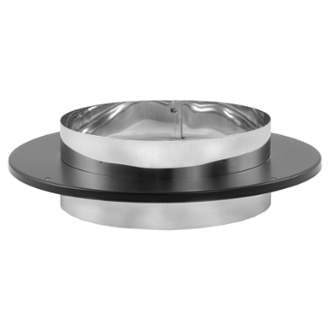 Venting DVL: DVL/ Single wall Chimney adapter with Trim