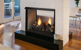 Monessen Vent Free Box: Lo-Rider Designer See-Through Box and Natural Blaze Log Set