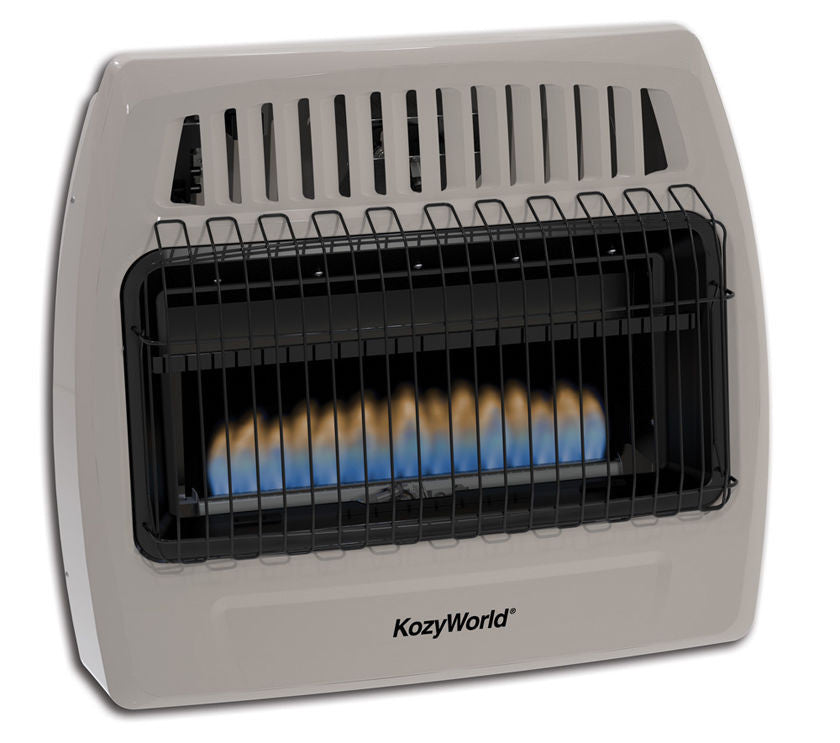 Kozy World Wall Hung Heater: Ambient Blue Flame – HeatingWorld