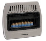 Kozy World Wall Hung Heater: Ambient Blue Flame