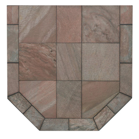 Hearth Board: Polished Bronze Slate