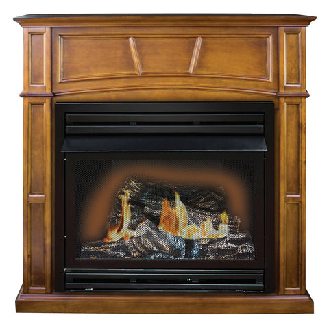 Kozy World Vent Free Gas Fireplace: Savannah