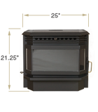 KOZI Pellet Stove Insert: Baywin