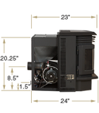 KOZI Pellet Stove Insert: Baywin