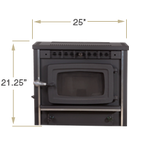 KOZI Pellet Stove Insert: Model 100XL