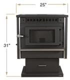 KOZI Pellet Stove: Model 100XL